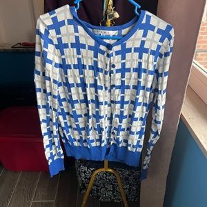 Cabi button cardigan, size large